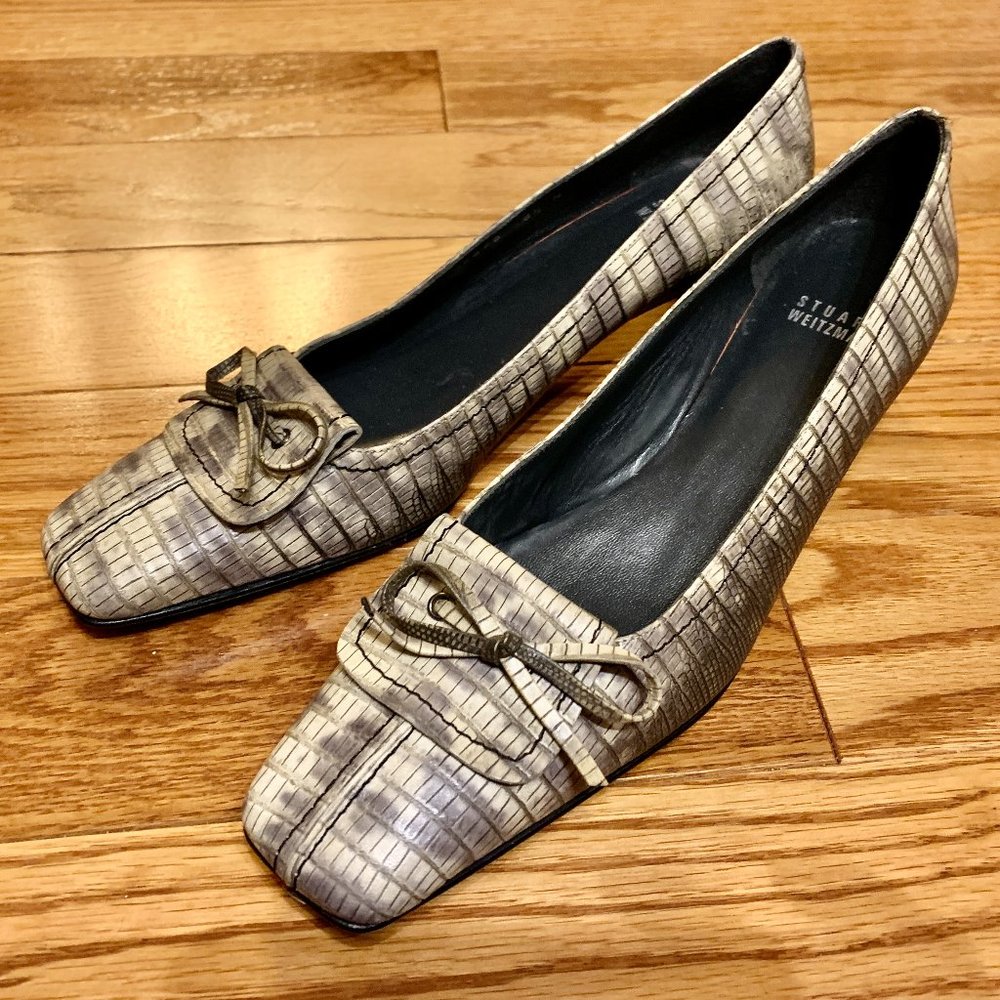 SOLD‼️Stuart Weitzman Spanish Leather Shoes
